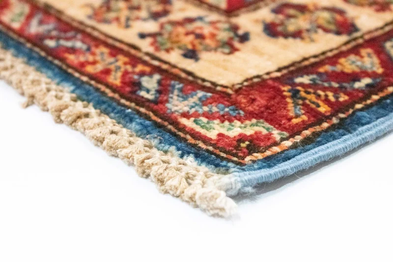 Ziegler Teppich - Kazak 65 x 97 cm - blau