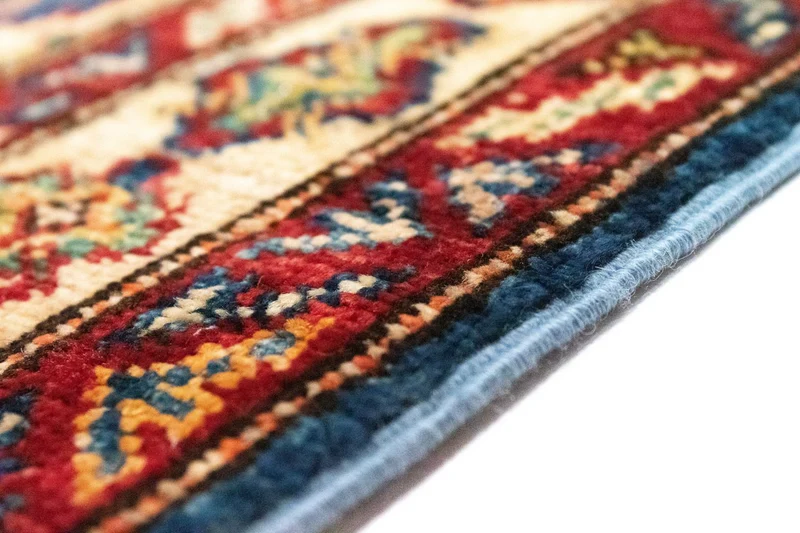 Ziegler Teppich - Kazak 65 x 97 cm - blau