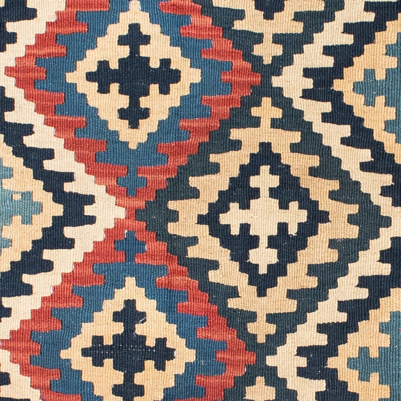 Kelim Teppich - Oriental 103 x 160 cm - blau