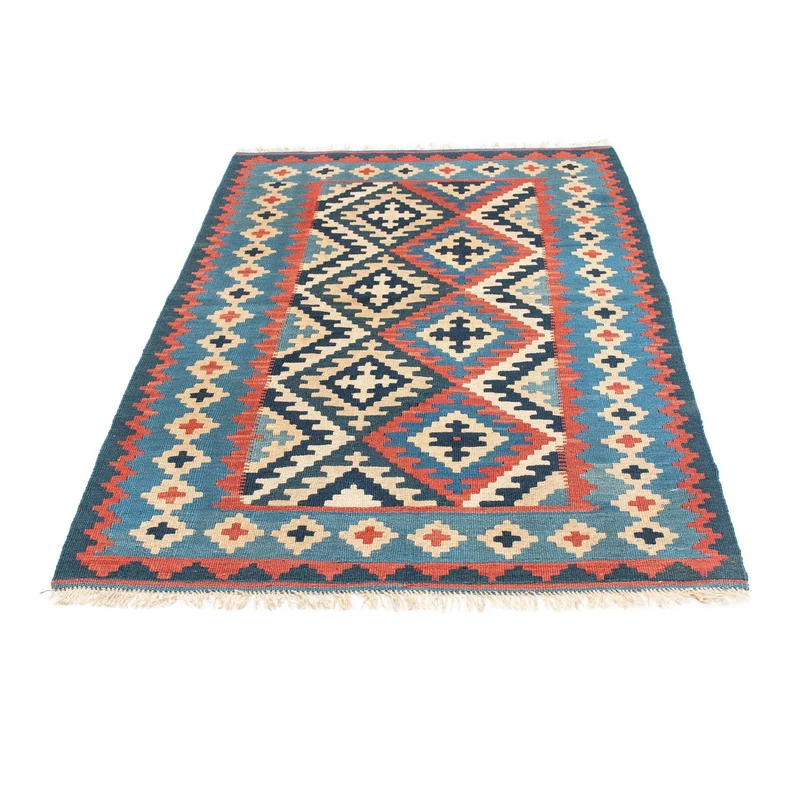 Kelim Teppich - Oriental 103 x 160 cm - blau