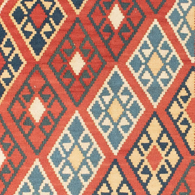 Kelim Teppich - Oriental 105 x 156 cm - rost