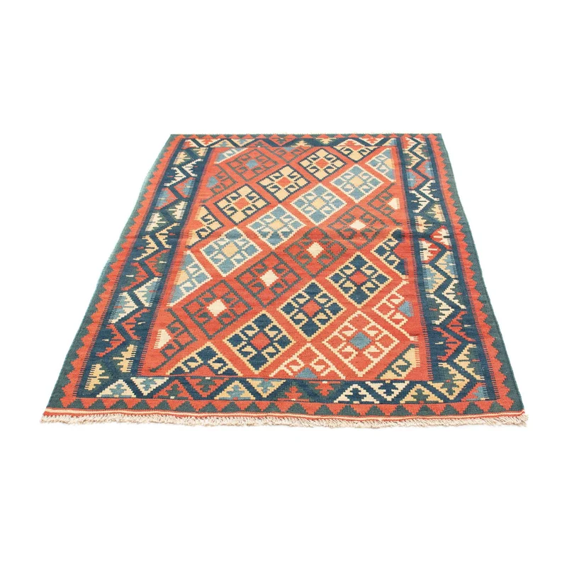 Kelim Teppich - Oriental 105 x 156 cm - rost