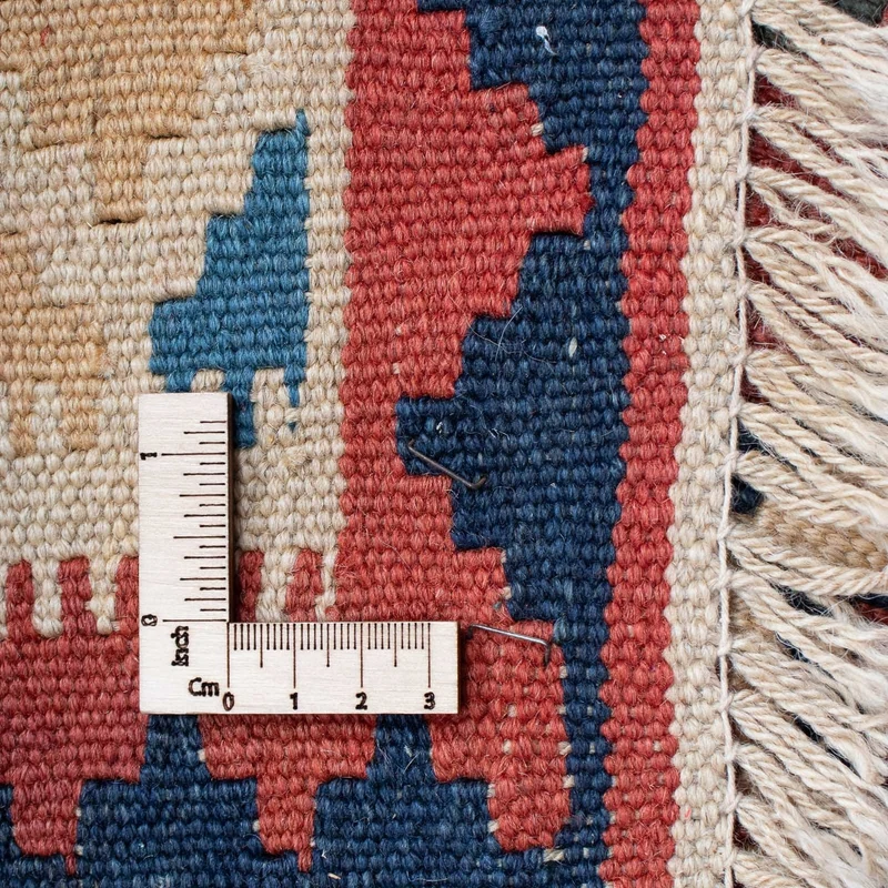 Kelim Teppich - Oriental 105 x 156 cm - dunkelrot