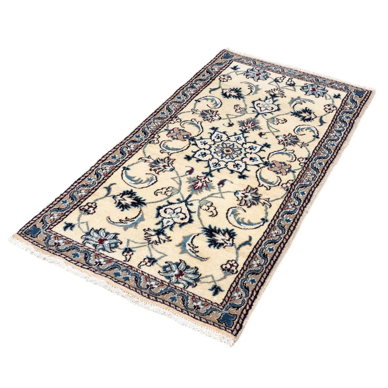 Perserteppich - Nain 68 x 135 cm - beige