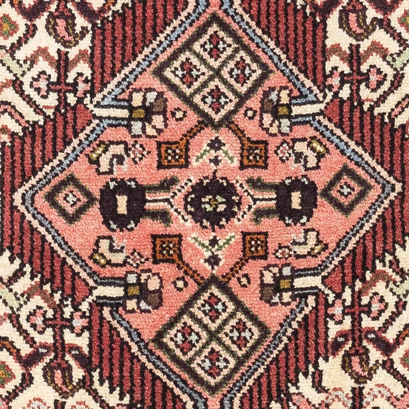 Perserteppich - Nomadic 80 x 131 cm - dunkelrot