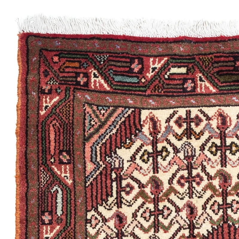 Perserteppich - Nomadic 80 x 131 cm - dunkelrot