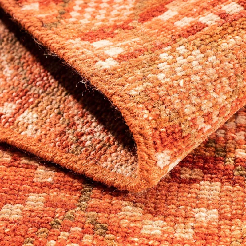 Designer Teppich 62 x 92 cm - orange