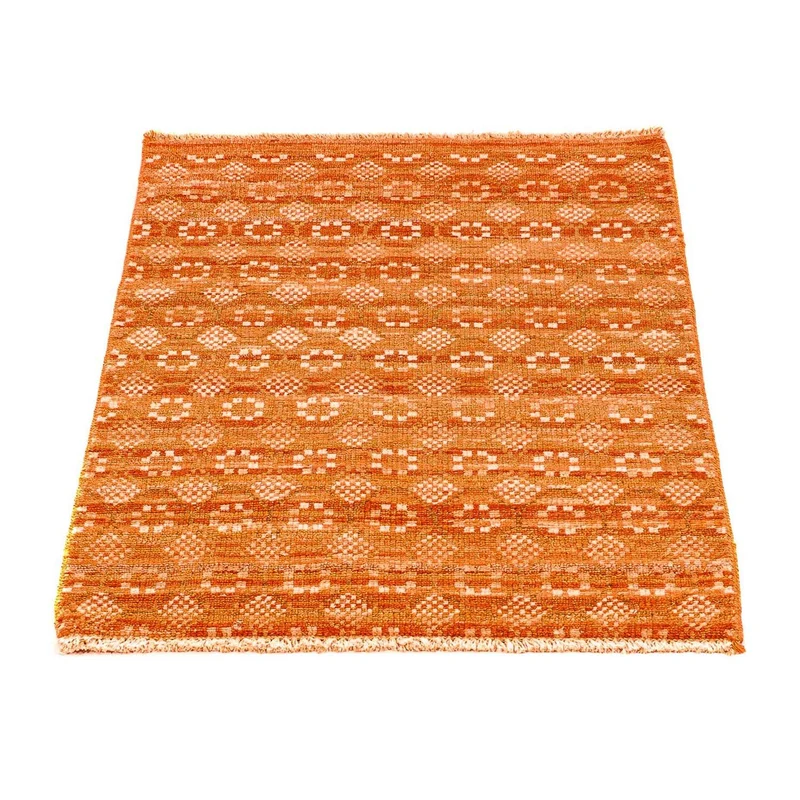 Designer Teppich 62 x 92 cm - orange