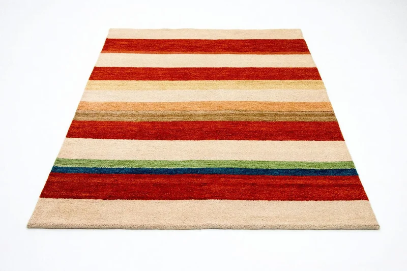 Gabbeh Teppich - Indus 139 x 196 cm - bunt