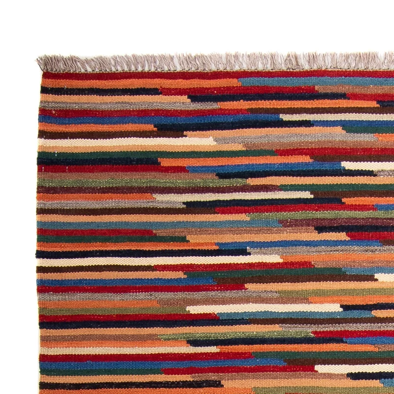Kelim Teppich - Trendy 147 x 202 cm - mehrfarbig