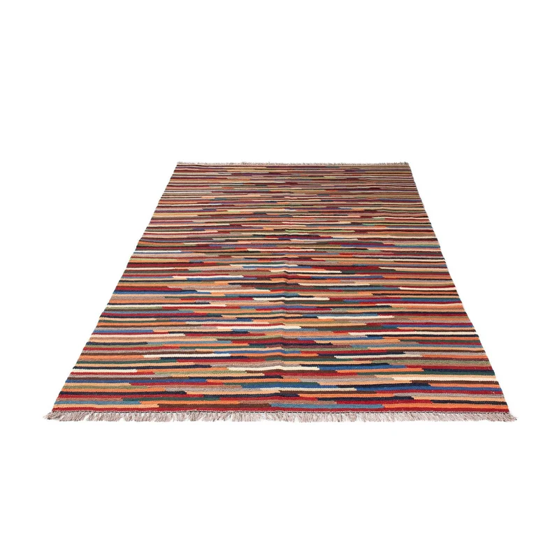Kelim Teppich - Trendy 147 x 202 cm - mehrfarbig