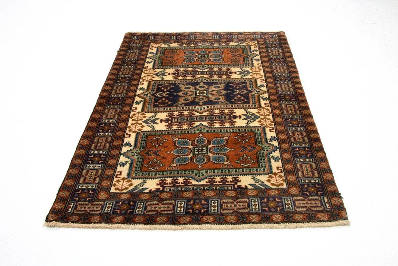 Perserteppich - Nomadic 93 x 154 cm - beige