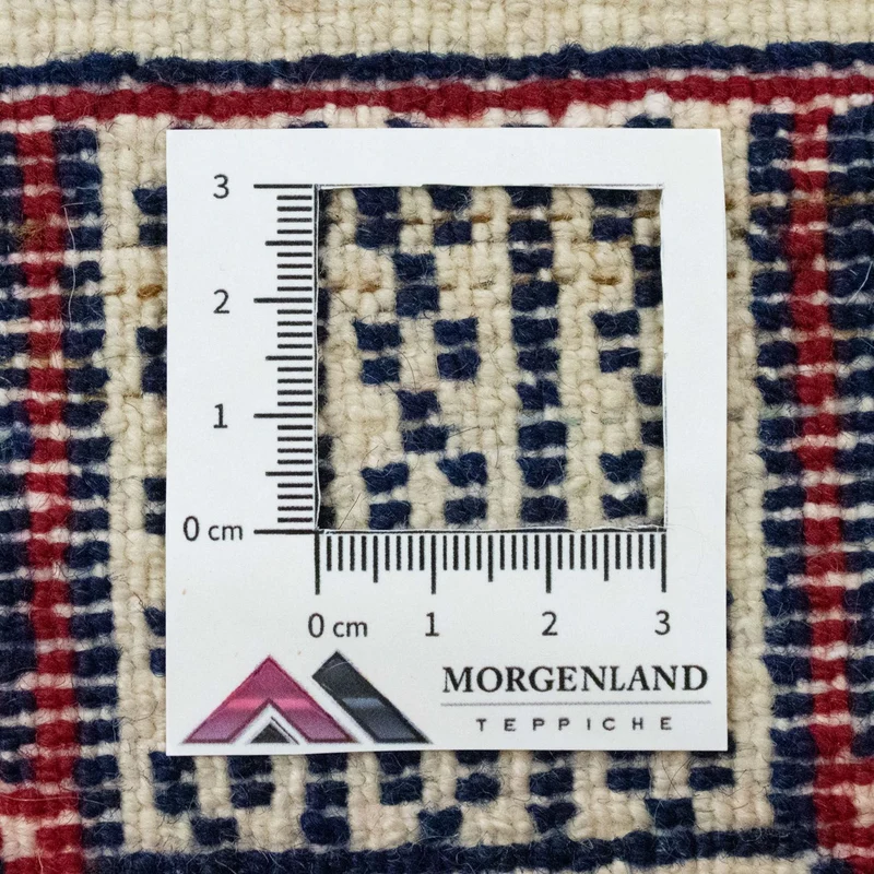 Turkaman Teppich 62 x 90 cm - blau