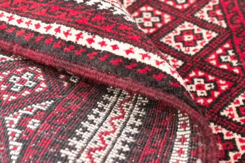 Belutsch Teppich 68 x 83 cm - rot