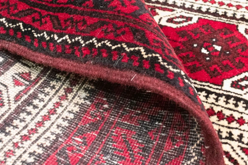 Belutsch Teppich 74 x 95 cm - rot