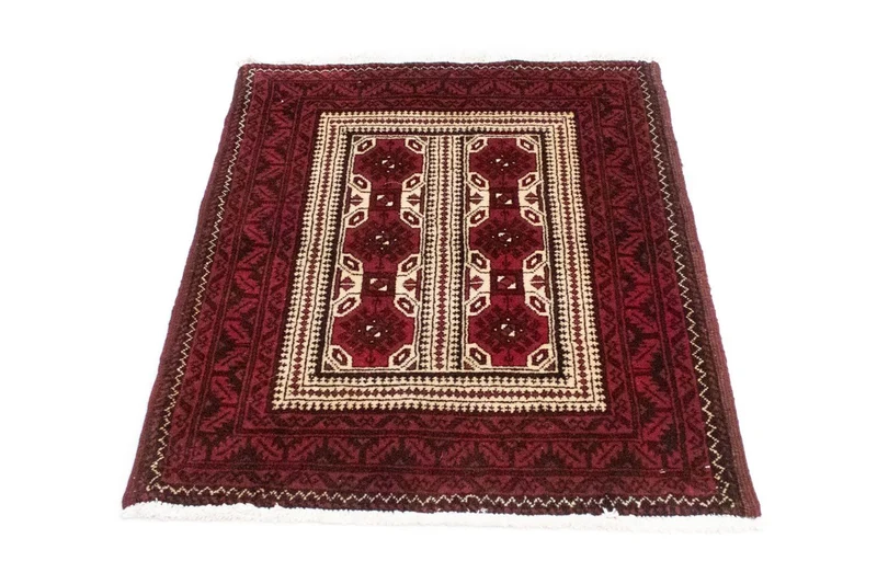 Belutsch Teppich 74 x 95 cm - rot
