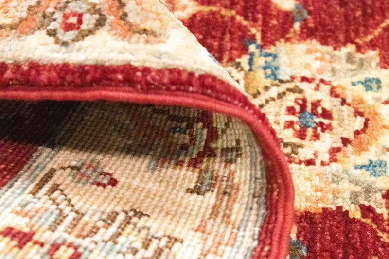 Ziegler Teppich 63 x 100 cm - rot