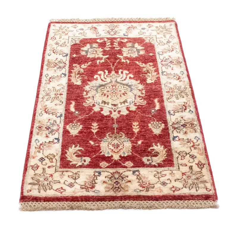 Ziegler Teppich 63 x 100 cm - rot