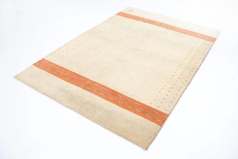 Gabbeh Teppich - Indus 139 x 195 cm - beige