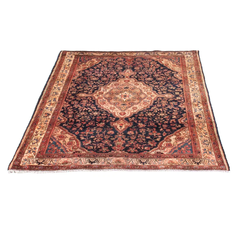 Perserteppich - Nomadic - 103 x 146 cm - dunkelblau