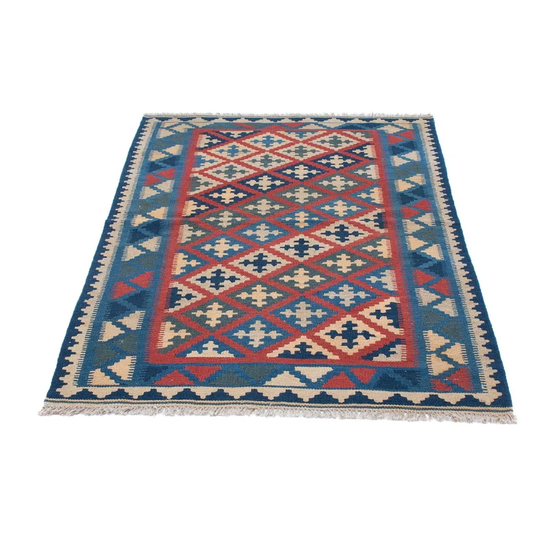 Kelim Teppich - Oriental 102 x 150 cm - mehrfarbig