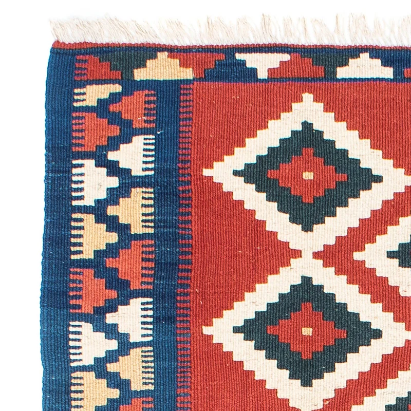 Kelim Teppich - Oriental 98 x 156 cm - rot