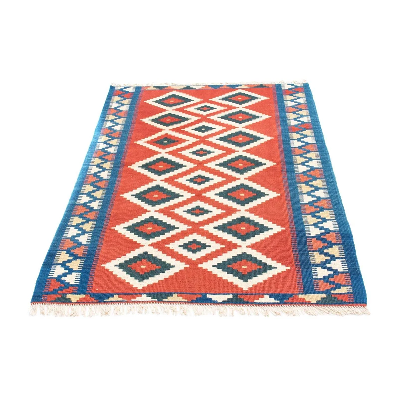 Kelim Teppich - Oriental 98 x 156 cm - rot