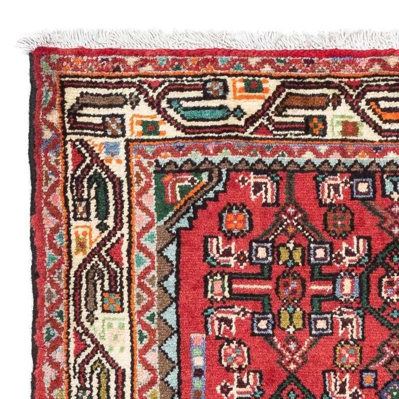 Perserteppich - Nomadic 82 x 121 cm - rot