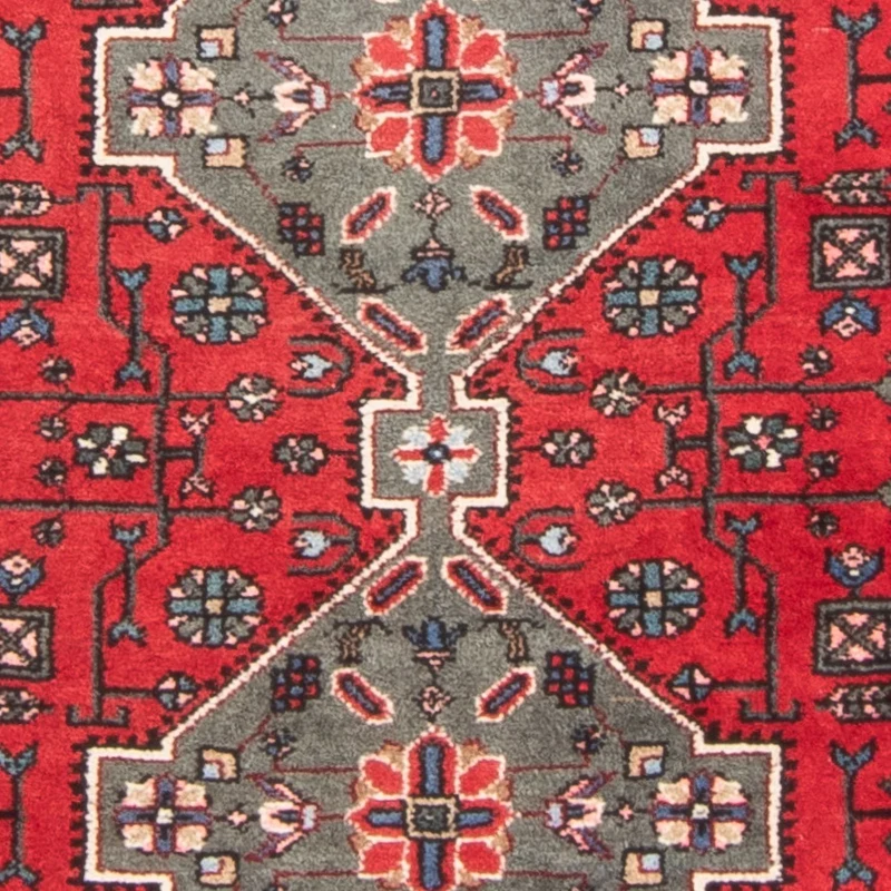 Perserteppich - Nomadic - 107 x 150 cm - rot