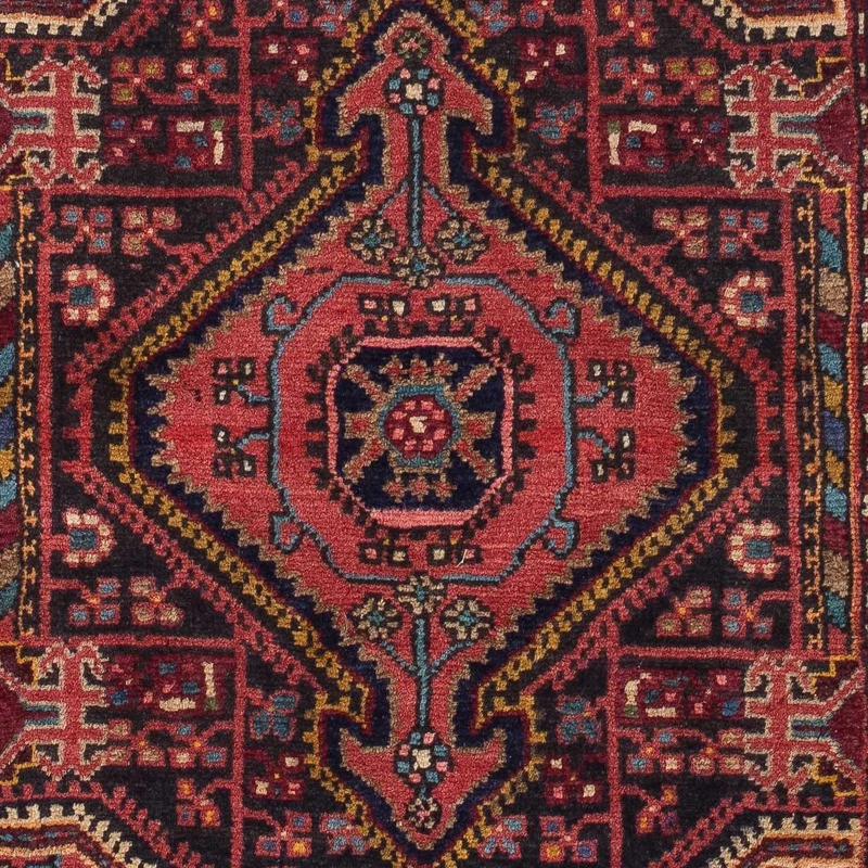 Perserteppich - Nomadic 83 x 115 cm - hellrot