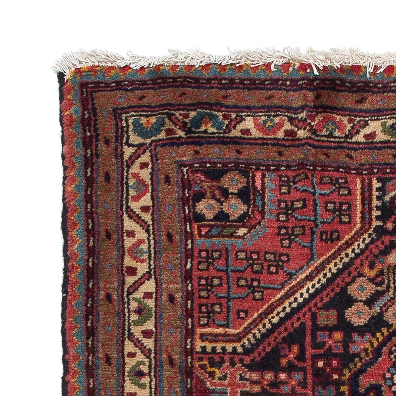 Perserteppich - Nomadic 83 x 115 cm - hellrot