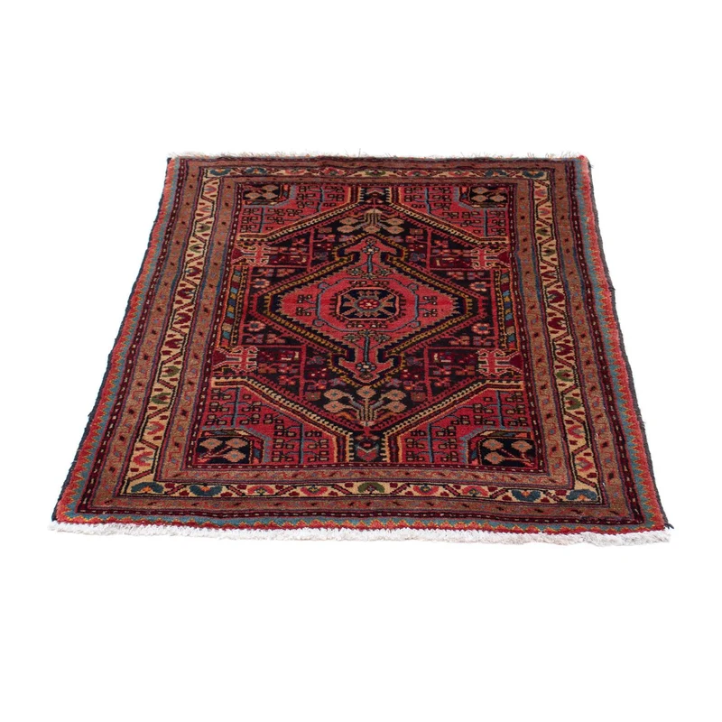Perserteppich - Nomadic 83 x 115 cm - hellrot