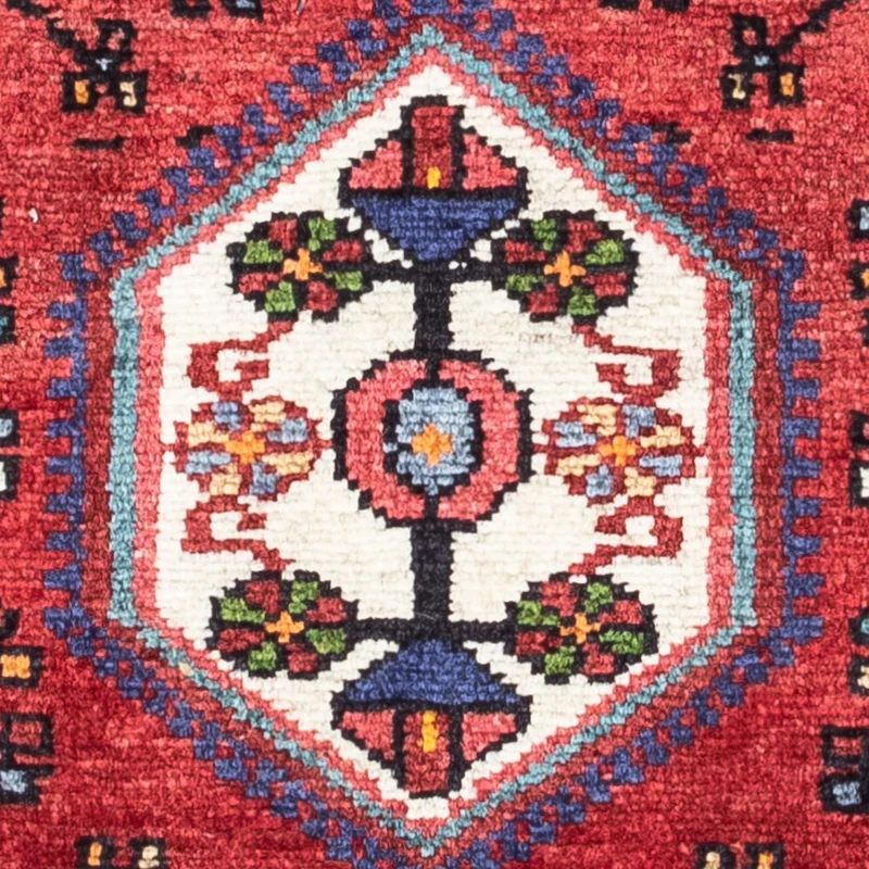 Perserteppich - Nomadic 77 x 117 cm - hellrot