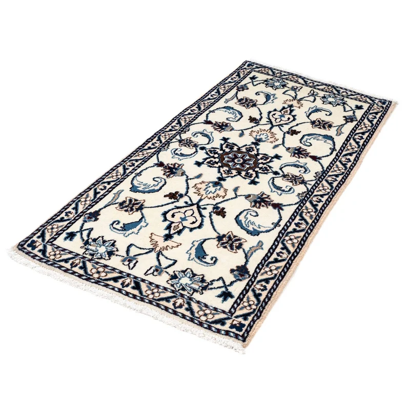Perserteppich - Nain 68 x 139 cm - beige