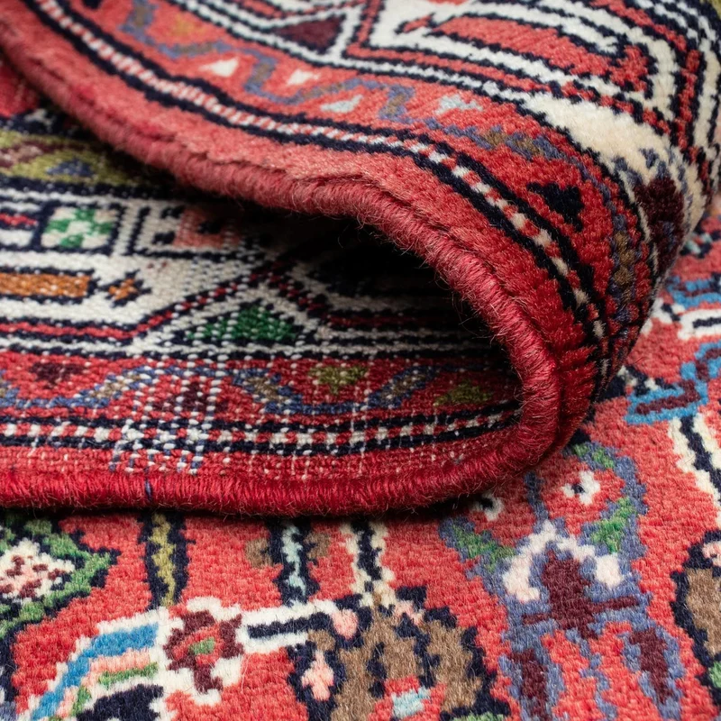 Perserteppich - Nomadic 80 x 128 cm - hellrot