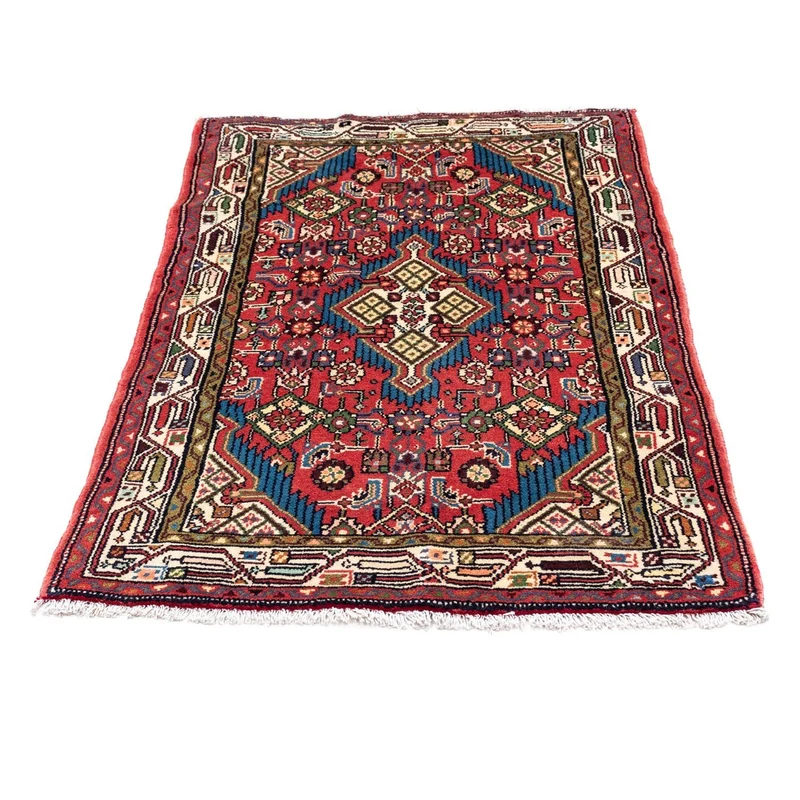 Perserteppich - Nomadic 80 x 128 cm - hellrot