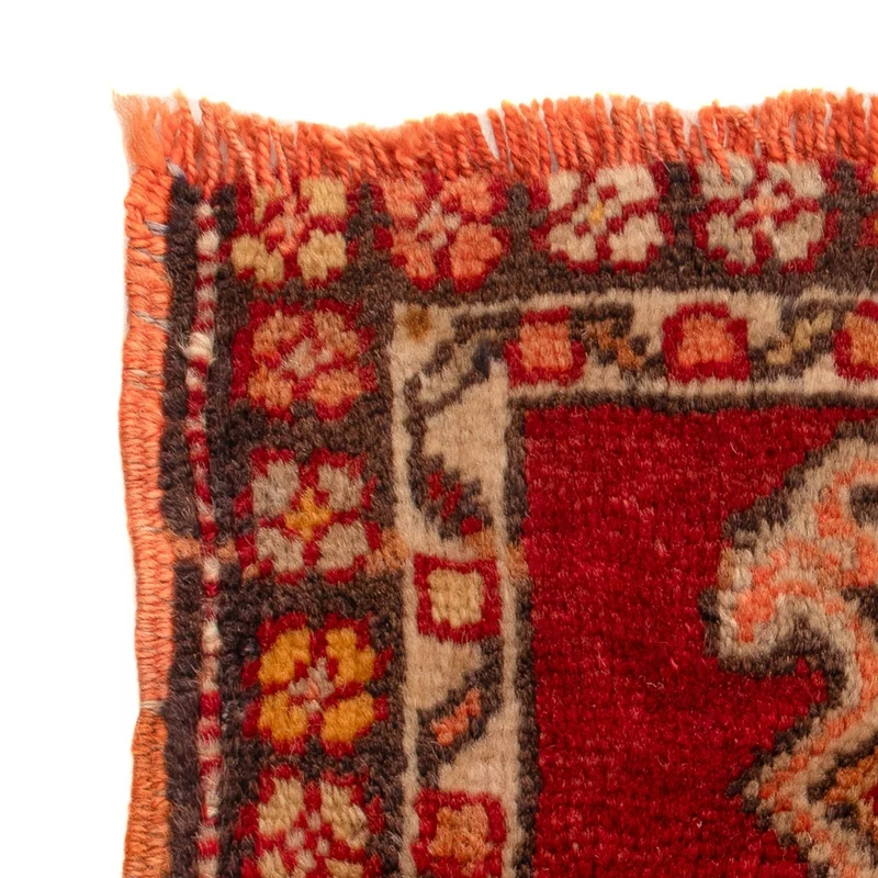 Orientteppich - 24 x 27 cm - rot