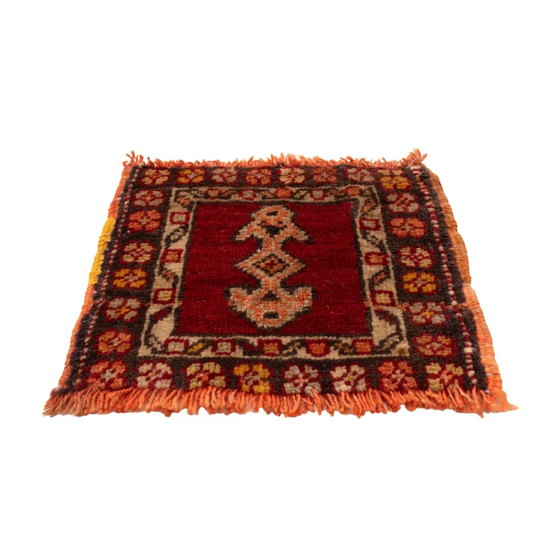 Orientteppich - 24 x 27 cm - rot