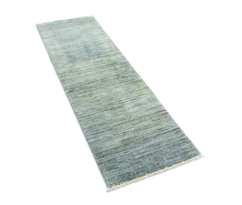 Ziegler Teppich - Modern 51 x 165 cm - blau