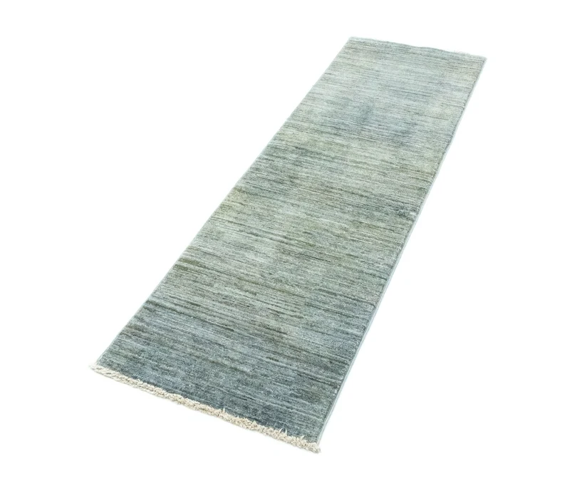 Ziegler Teppich - Modern 51 x 165 cm - blau