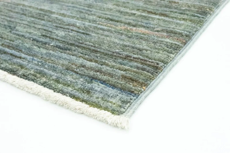 Ziegler Teppich - Modern 51 x 165 cm - blau