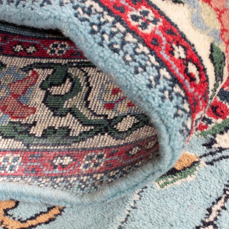 Orientteppich - Indus 81 x 194 cm - hellblau