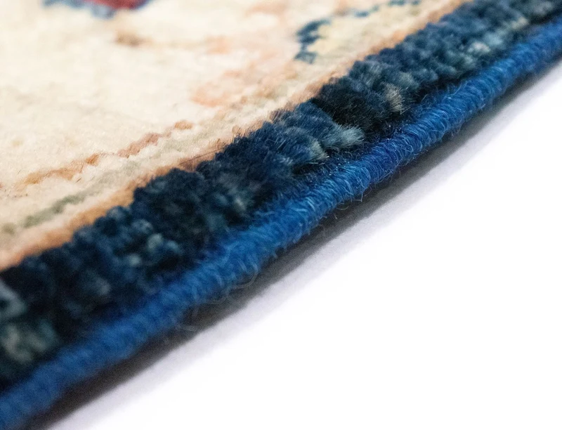 Ziegler Teppich 60 x 102 cm - blau