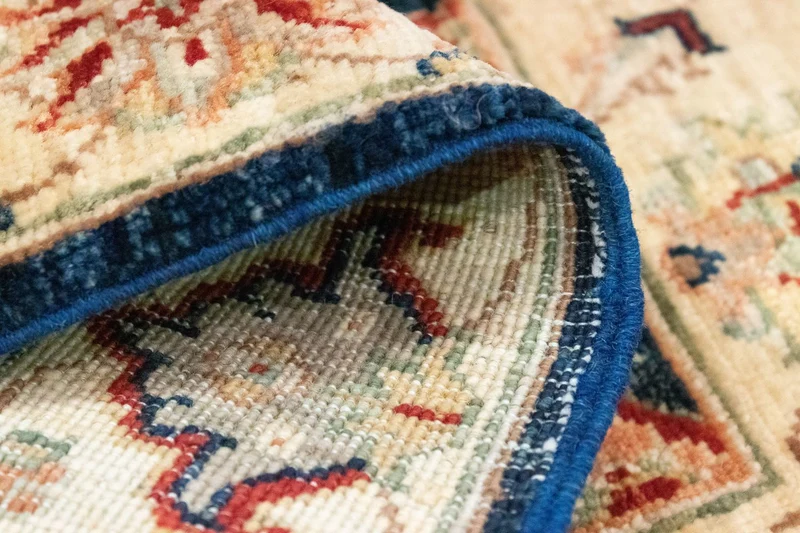 Ziegler Teppich 60 x 102 cm - blau