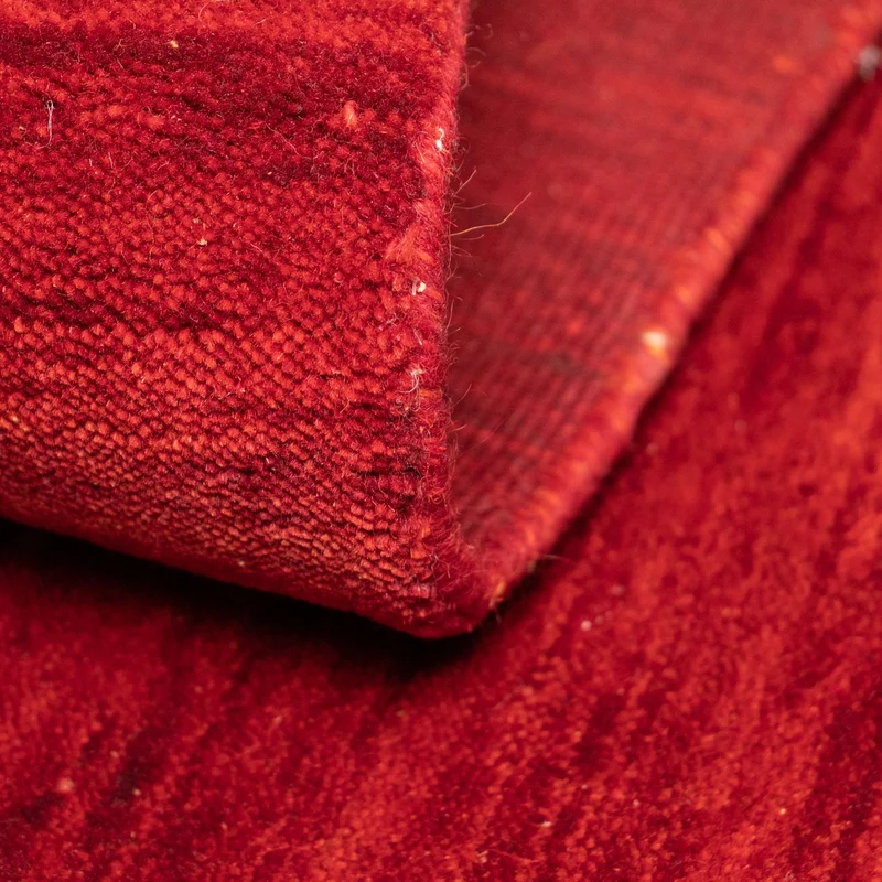 Gabbeh Teppich - Softy 140 x 200 cm - rot