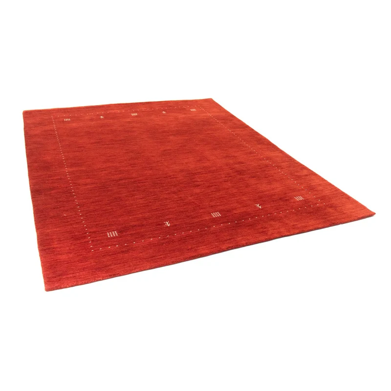 Gabbeh Teppich - Softy 140 x 200 cm - rot