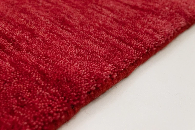 Gabbeh Teppich - Softy 140 x 200 cm - rot