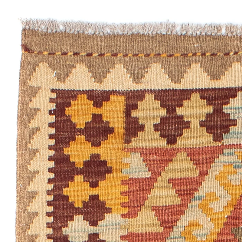 Kelim Teppich - Oriental 67 x 199 cm - hellbraun