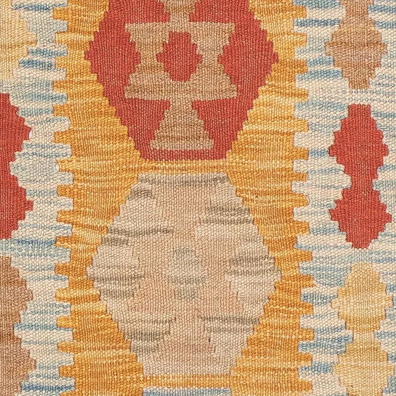 Kelim Teppich - Splash 65 x 212 cm - mehrfarbig