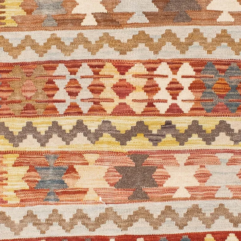 Kelim Teppich - Oriental 92 x 200 cm - hellbraun